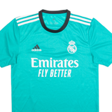 ADIDAS Real Madrid Mens Football Shirt Jersey Green S