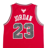 NIKE Chicago Bulls Vest Mens Jersey Red Sleeveless USA S