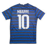 France Football Federation Mbappe Mens Football Shirt Jersey Blue S