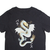PROJECT DENIM Dragon Mens T-Shirt Black XL