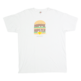 FRUIT OF THE LOOM Big Mac Mens T-Shirt White L