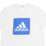 ADIDAS Womens T-Shirt White M