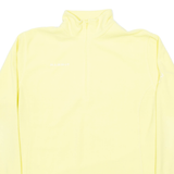 MAMMUT Womens Fleece Yellow 1/4 Zip 2XL