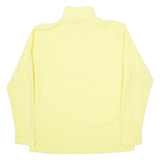 MAMMUT Womens Fleece Yellow 1/4 Zip 2XL