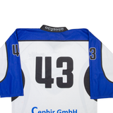 OCHSNER HOCKEY Zurich Jaguars Mens Jersey White 3/4 Sleeve V-Neck XL