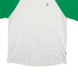CONVERSE Mens T-Shirt White Crew Neck S