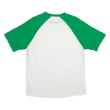 CONVERSE Mens T-Shirt White Crew Neck S