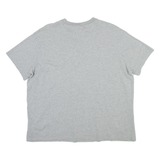NIKE Womens T-Shirt Grey Crew Neck L