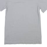 NIKE Mens T-Shirt Grey Crew Neck S