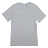 NIKE Mens T-Shirt Grey Crew Neck S