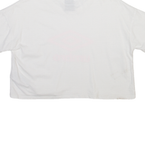 UMBRO Cropped Womens T-Shirt White Crew Neck S