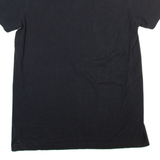 ADIDAS Mens T-Shirt Black Crew Neck S