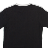 ADIDAS Womens T-Shirt Black Crew Neck XS