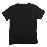 ADIDAS Womens T-Shirt Black Crew Neck XS