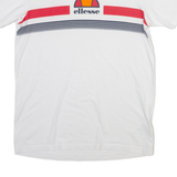 ELLESSE Mens T-Shirt White Crew Neck S