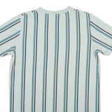 FILA Striped Mens T-Shirt Blue Crew Neck XS