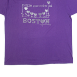 SCREENSTARS BEST Purple Panache Boston Womens T-Shirt Purple 2XL