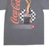 COCA COLA Mens T-Shirt Grey M