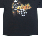GILDAN Fearless Racing Mens T-Shirt Black L