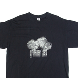 B&C Mens Biker T-Shirt Black XL