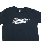 GILDAN Shaddow Warrior Mens T-Shirt Black XL