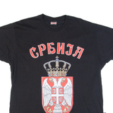 MSSPORT Mens T-Shirt Black L