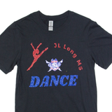 GILDAN Dance Womens T-Shirt Black XS