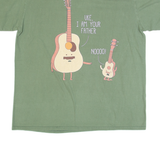 GILDAN Instrument Womens T-Shirt Green L
