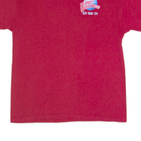 PLANET HOLLYWOOD New York City Mens T-Shirt Red USA L