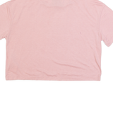 NIKE Cropped Womens T-Shirt Pink S