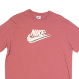 NIKE Oversized Pin Wheel Mens T-Shirt Red S