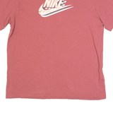 NIKE Oversized Pin Wheel Mens T-Shirt Red S