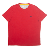 TIMBERLAND Slim Fit Mens T-Shirt Red XL