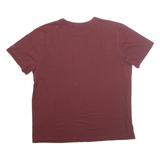 NIKE Mens T-Shirt Maroon XL