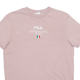 FILA Mens T-Shirt Pink S