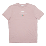 FILA Mens T-Shirt Pink S