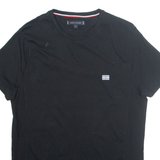 TOMMY HILFIGER Mens T-Shirt Black M