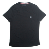 TOMMY HILFIGER Mens T-Shirt Black M