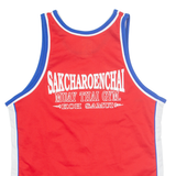 FBT Mens Jersey Red Sleeveless M