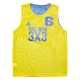PEAK Mens Jersey Yellow Sleeveless L