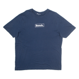 BENCH Mens T-Shirt Blue XL