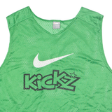 NIKE Kicks Mens Jersey Green Sleeveless V-Neck ONE SIZE