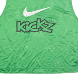 NIKE Kicks Mens Jersey Green Sleeveless V-Neck ONE SIZE