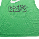 NIKE Kicks Mens Jersey Green Sleeveless V-Neck ONE SIZE