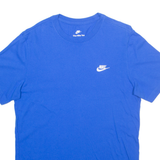 NIKE Mens T-Shirt Blue S