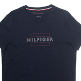 HILFIGER DENIM Slim Fit Mens T-Shirt Blue L