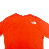 THE NORTH FACE Cropped Womens T-Shirt Orange M