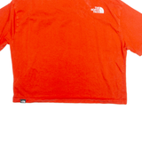 THE NORTH FACE Cropped Womens T-Shirt Orange M