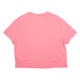 TOMMY JEANS Cropped Mens T-Shirt Pink L