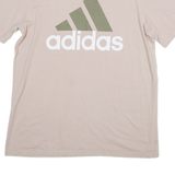 ADIDAS Mens T-Shirt Pink L